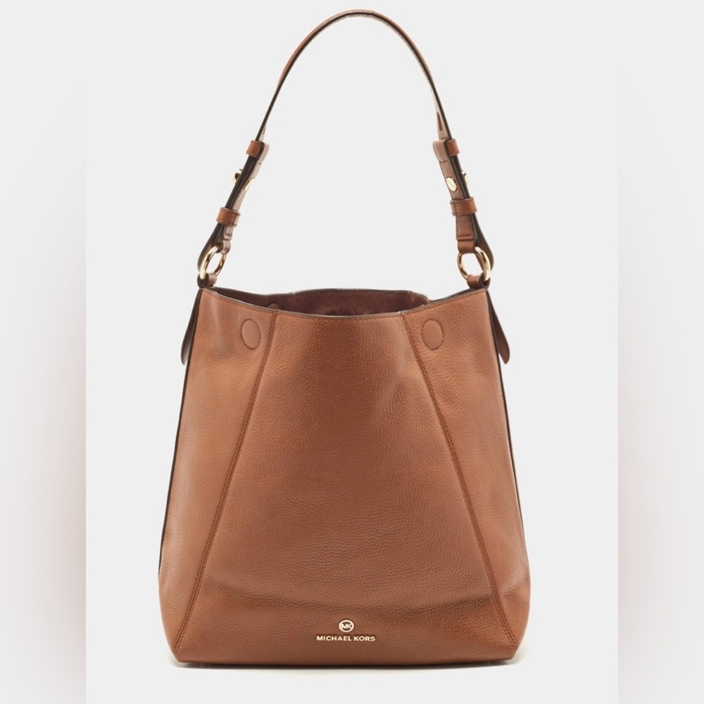 Michael Kors Tan Leather Shoulder Bag